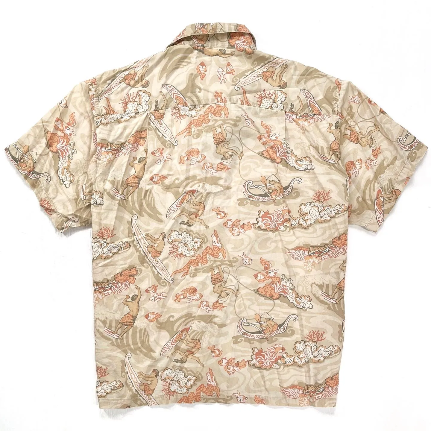 2000 Patagonia Mens Limited Edition Pataloha Print Shirt (L/XL)