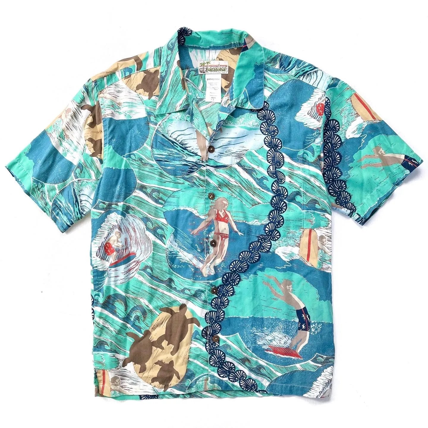 2008 Patagonia Limited Edition Organic Cotton Pataloha Shirt (S)