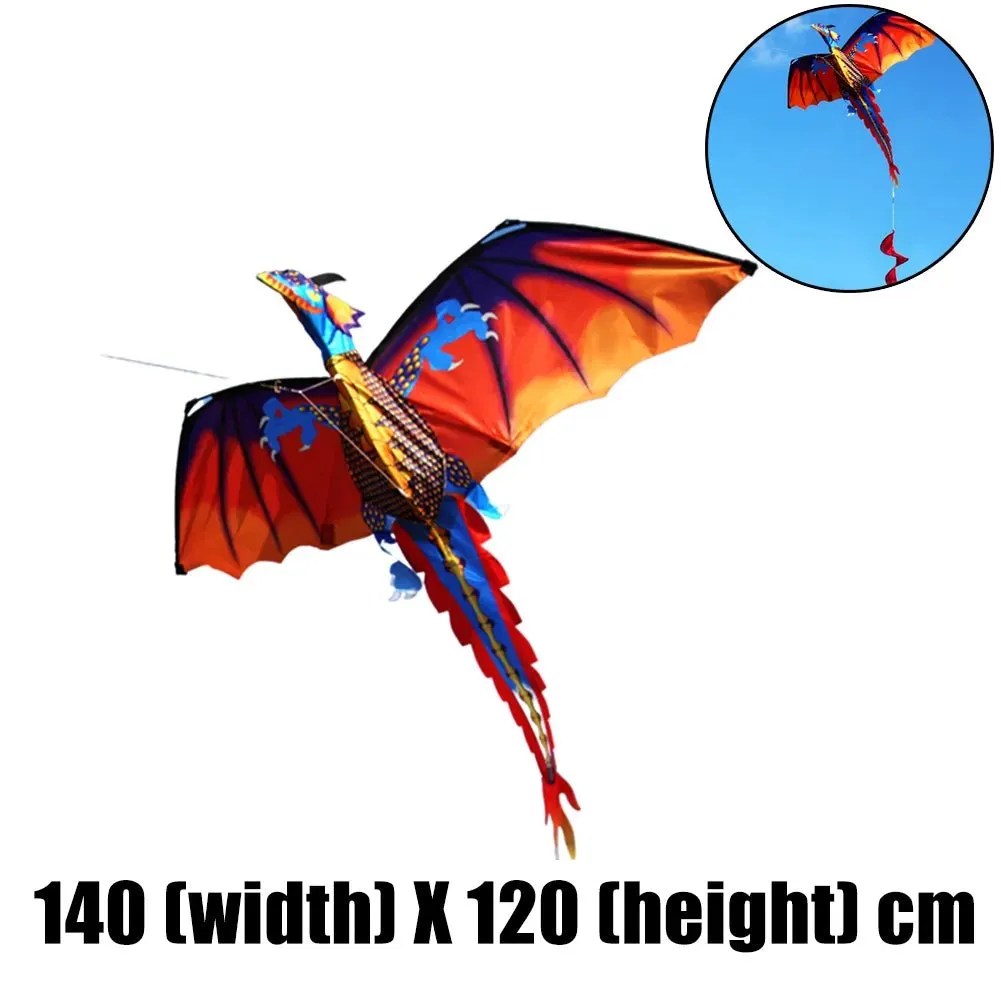 3D Dragon 100M Kite