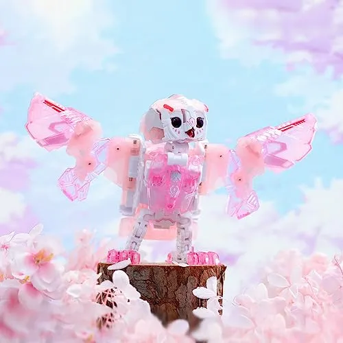 52TOYS Beastbox BB-41RH Rhapsody, Owl Transforming Toy Action Figure Mecha Cube for Collectors Kids