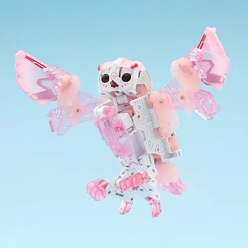 52TOYS Beastbox BB-41RH Rhapsody, Owl Transforming Toy Action Figure Mecha Cube for Collectors Kids