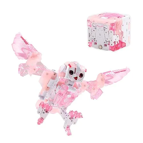 52TOYS Beastbox BB-41RH Rhapsody, Owl Transforming Toy Action Figure Mecha Cube for Collectors Kids