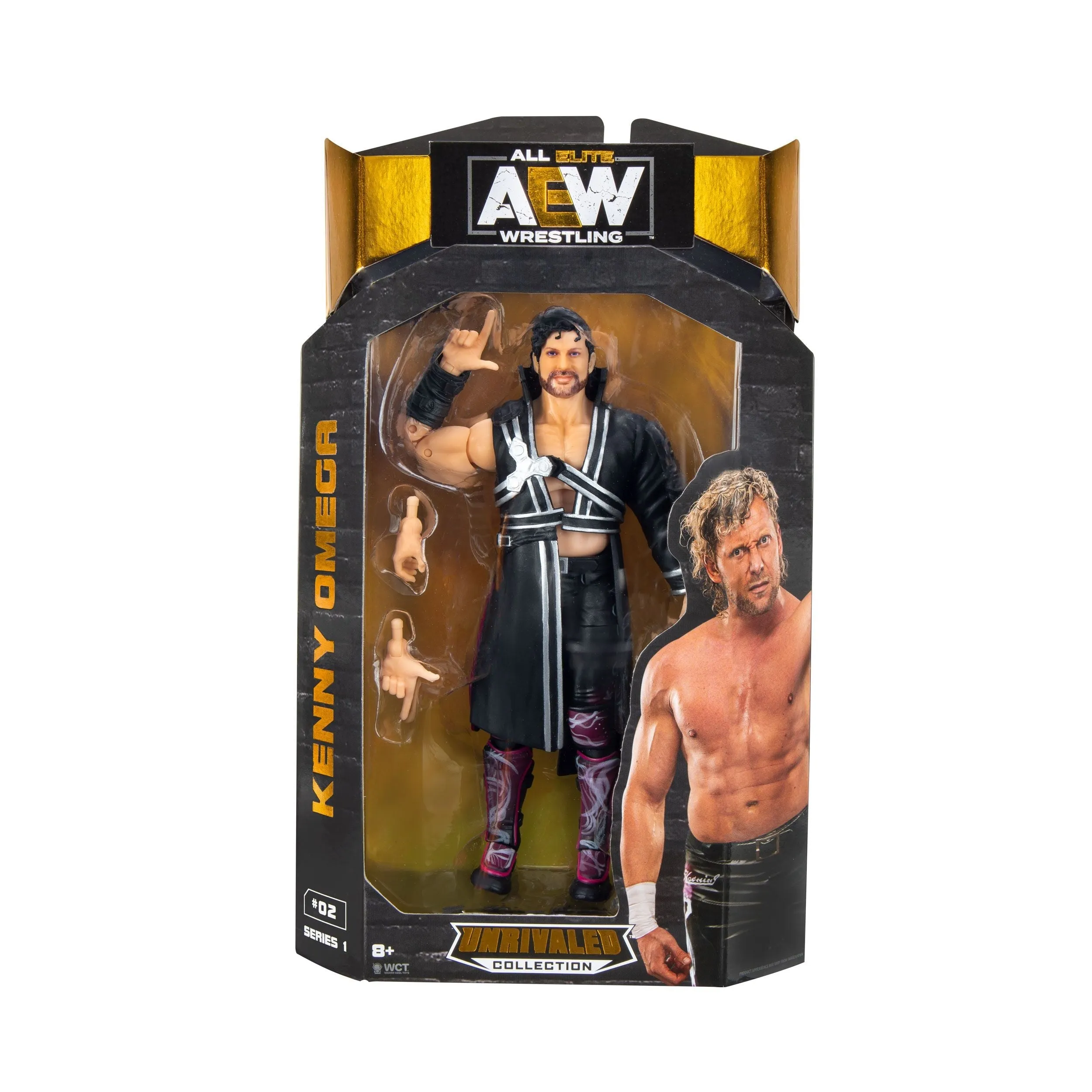 AEW Unrivaled Collection Figure Series 1 V.2 Kenny OMEGA