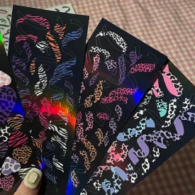 animal confetti sticker(3color)