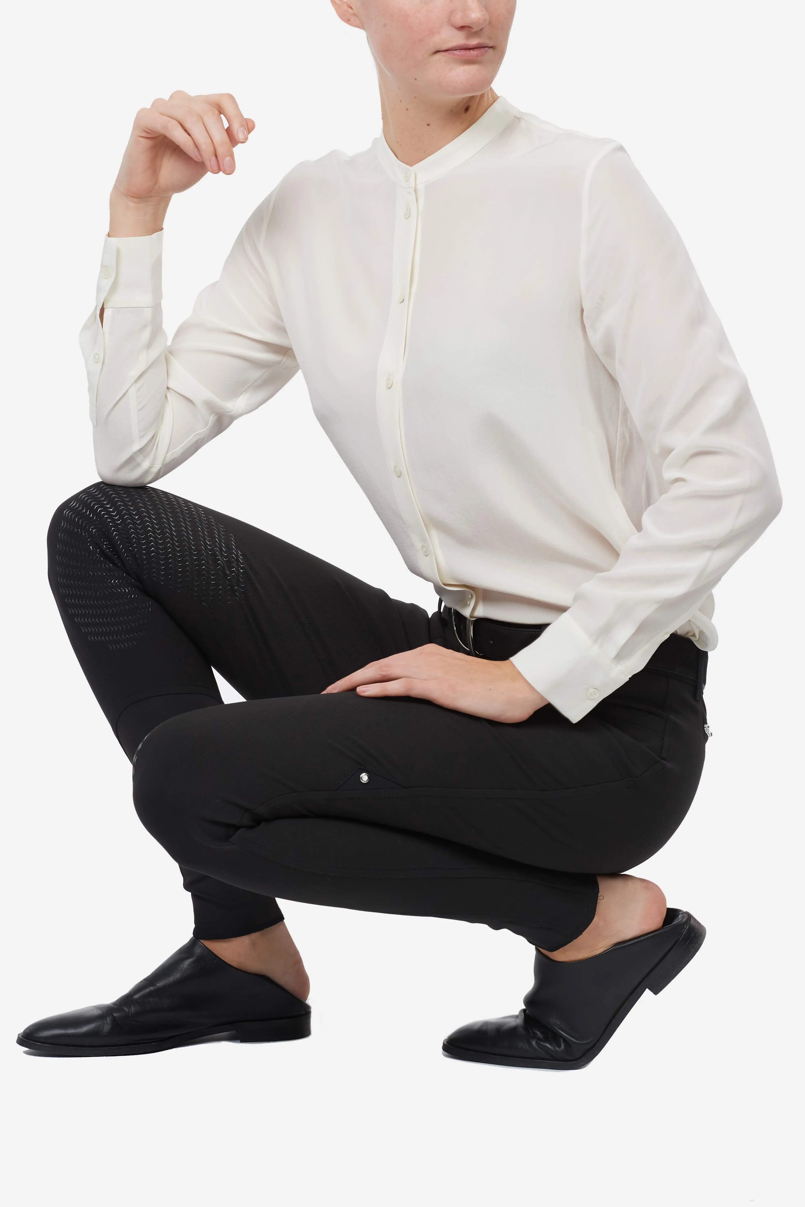 Ash Knee Grip Breech - Black
