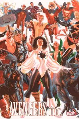 Avengers Inc. #1 Alex Ross Connecting Avengers Variant Part C
