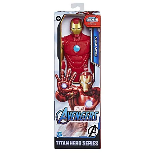 Avengers Marvel Titan Hero Series Blast Gear Iron Man Action Figure