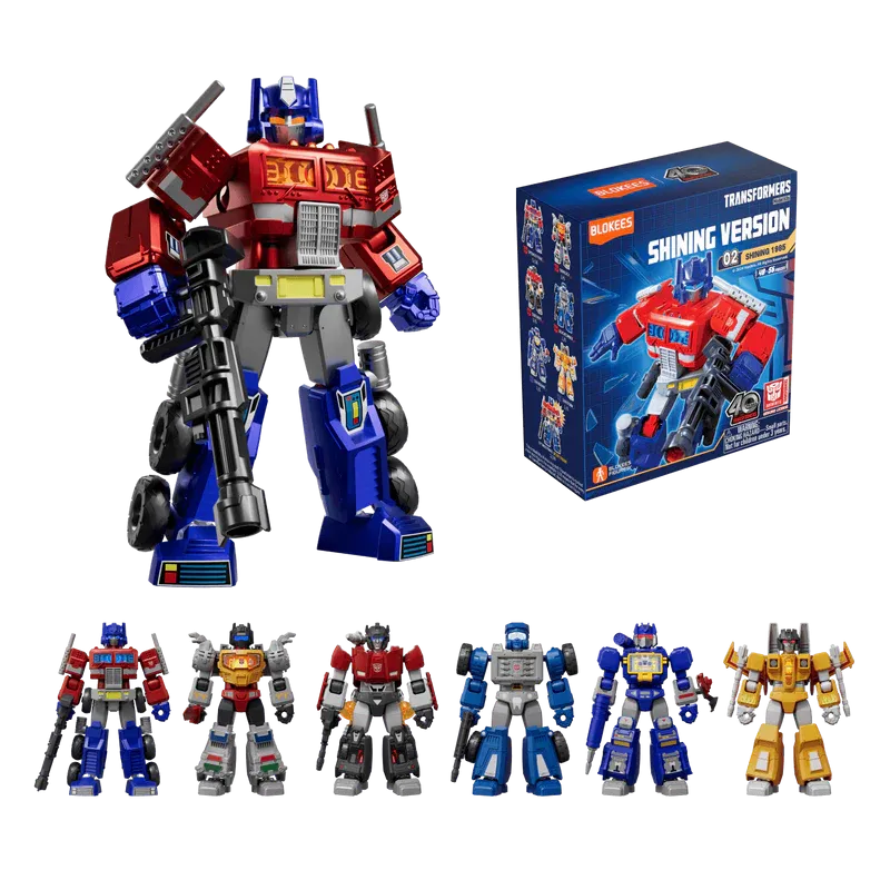 Blokees - Transformers Shining Version - 02 Shining 1985 - Sealed Box 6-Pack (00850/00851)