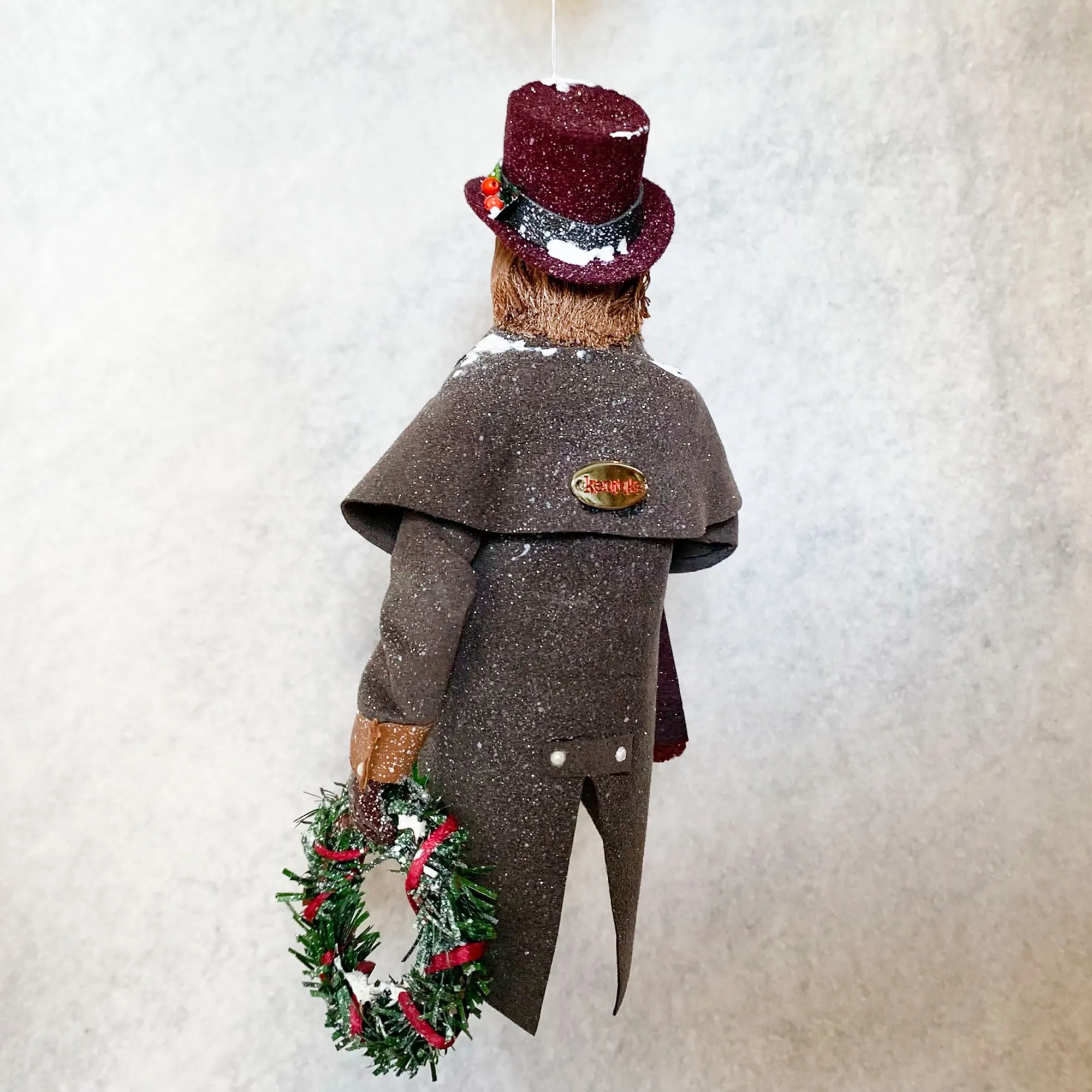 Bob Cratchet with Christmas surprises - Hanging Ornament - A Christmas Carol