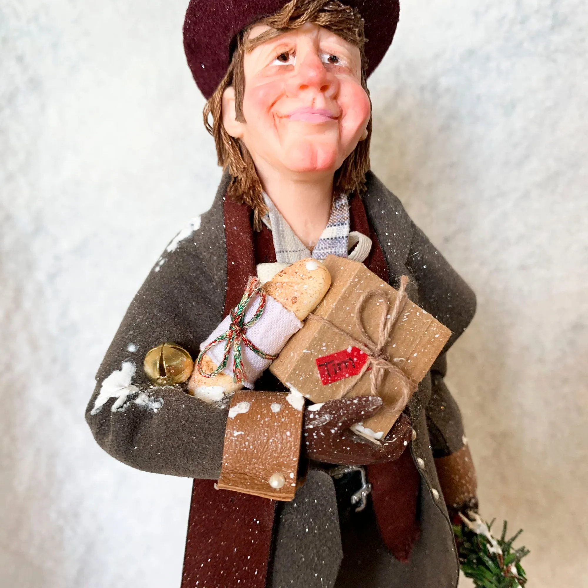 Bob Cratchet with Christmas surprises - Hanging Ornament - A Christmas Carol