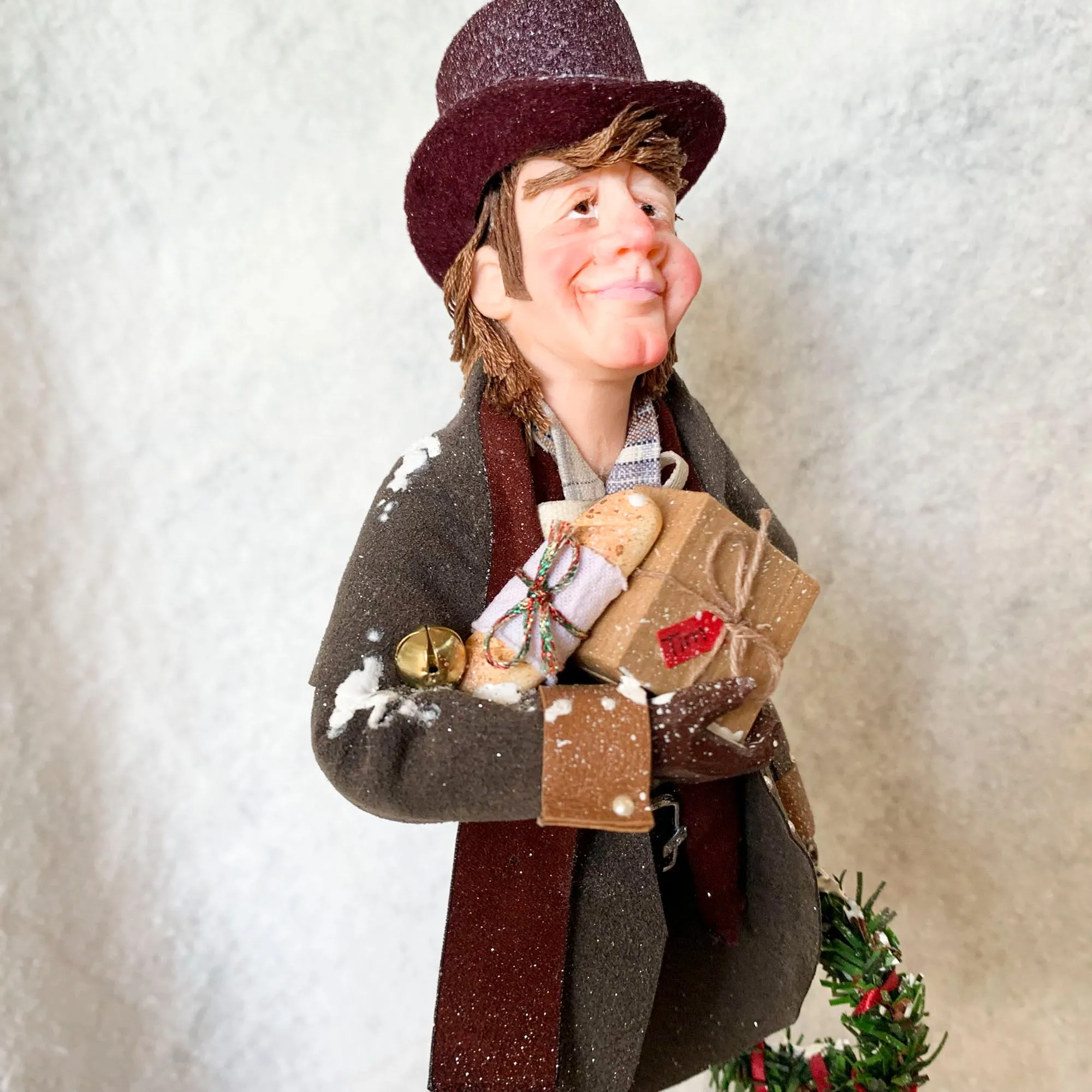 Bob Cratchet with Christmas surprises - Hanging Ornament - A Christmas Carol