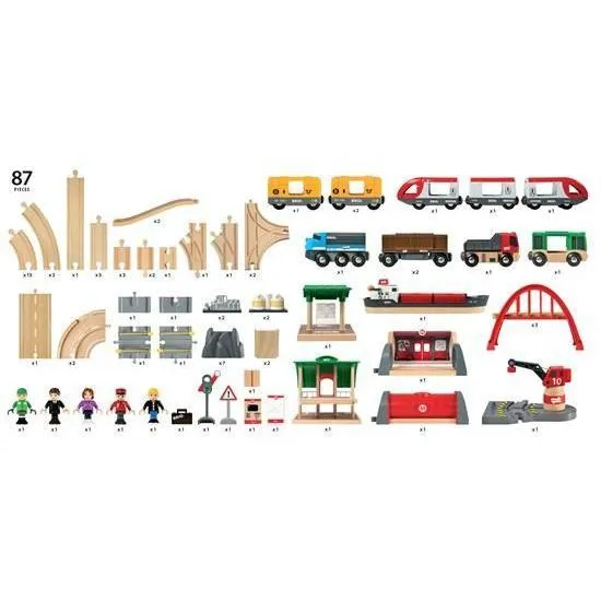 BRIO World Deluxe Railway Set
