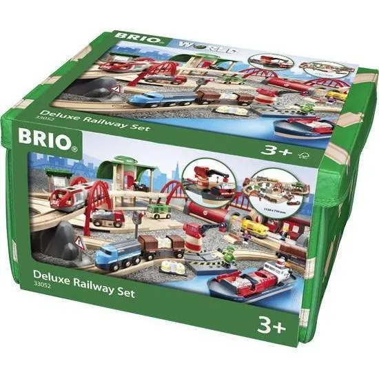 BRIO World Deluxe Railway Set