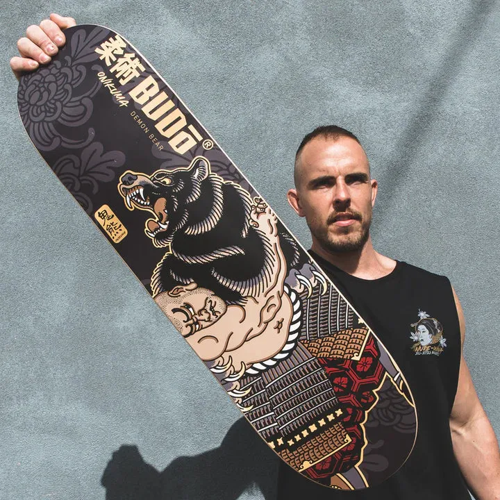 Budo Onikuma Short Board Skateboard Deck