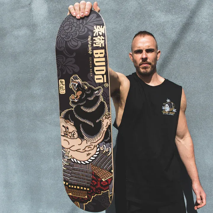 Budo Onikuma Short Board Skateboard Deck