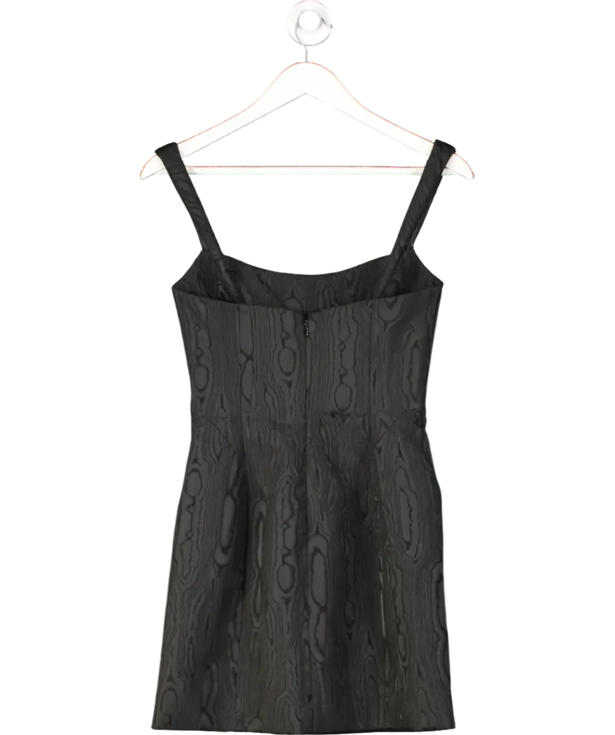 Camilla And Marc Black Malla Mini Dress UK 6
