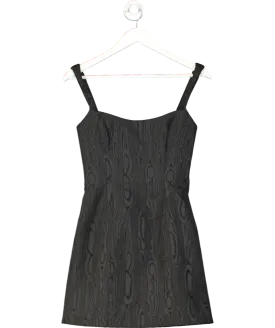 Camilla And Marc Black Malla Mini Dress UK 6