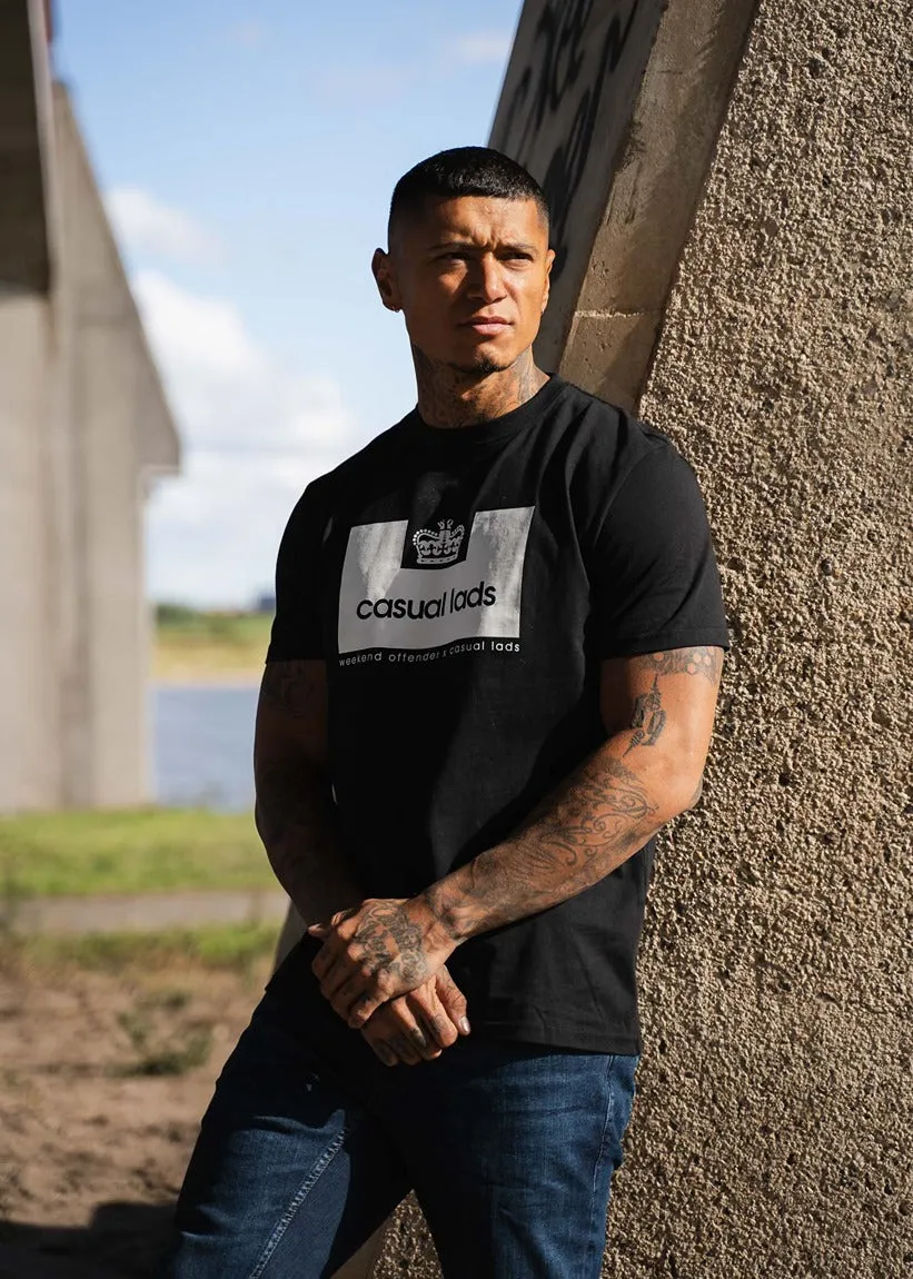 Casual Lads t-shirt - black