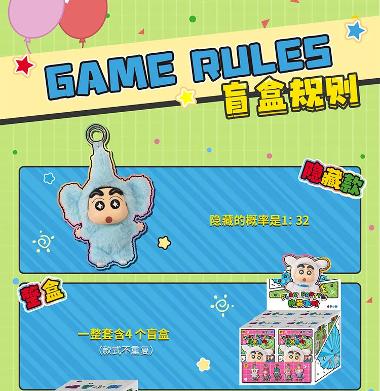 Crayon Shin-chan Dress Up Party Series Vinyl Plush Figure- Preorder