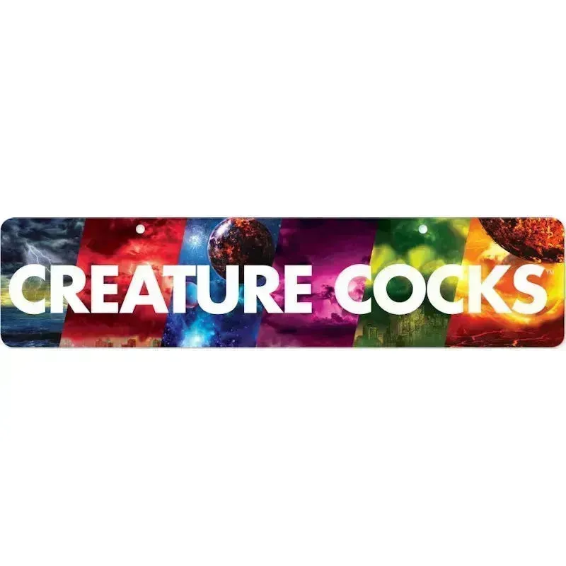Creature Cocks Promotional Sign