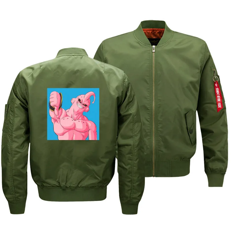 Dragon Ball Jackets - Solid Color Dragon Ball Anime Series Despise Flight Suit Fleece Jacket