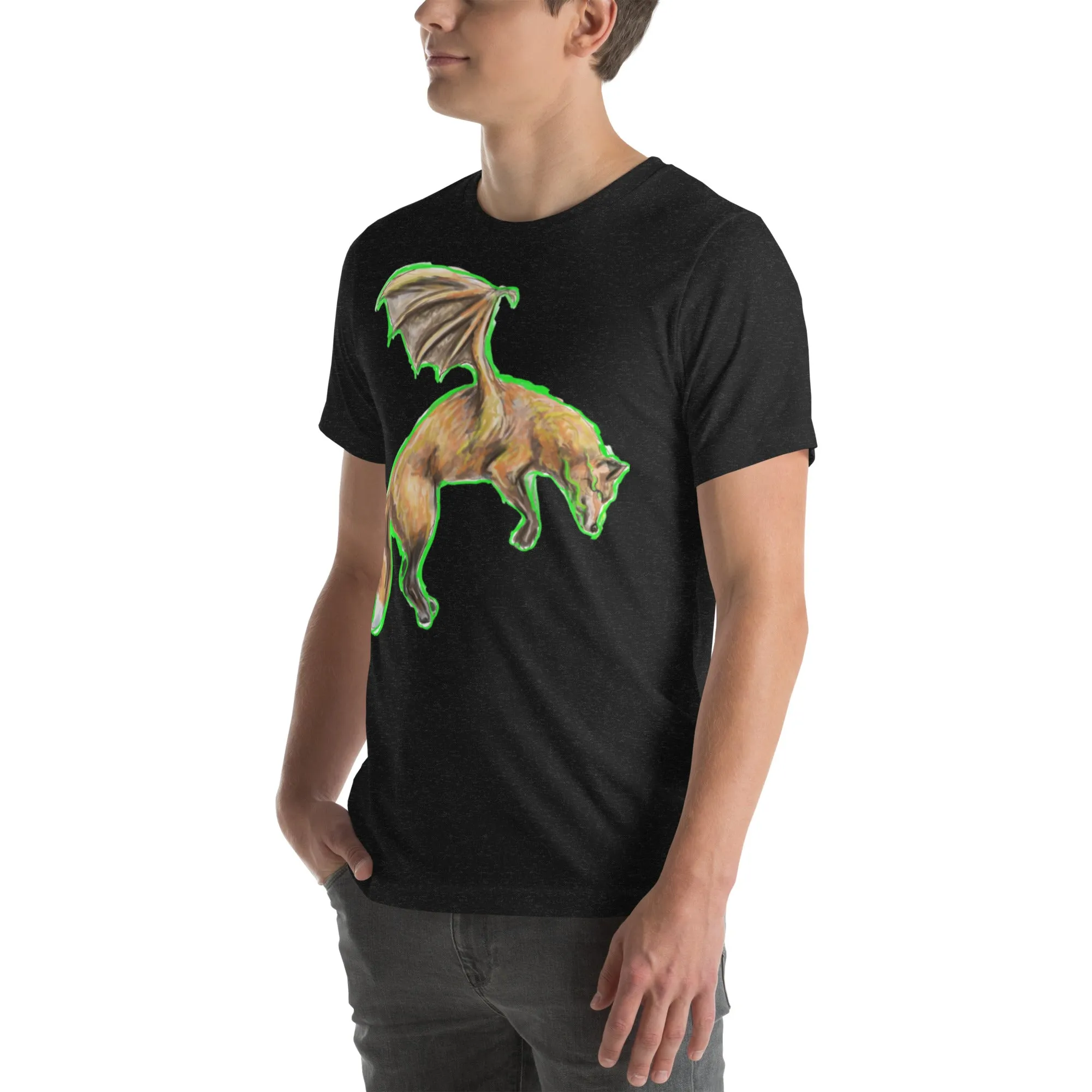 Dragon Fox Unisex t-shirt