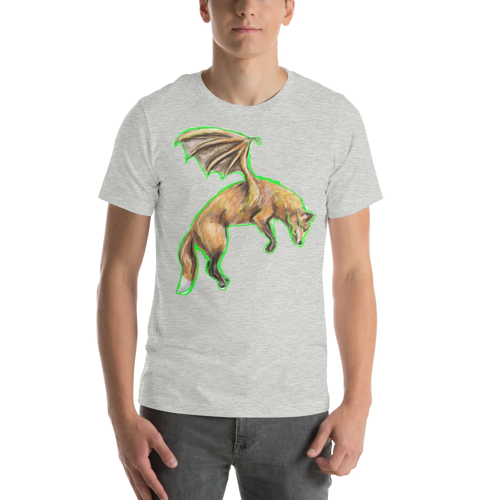 Dragon Fox Unisex t-shirt