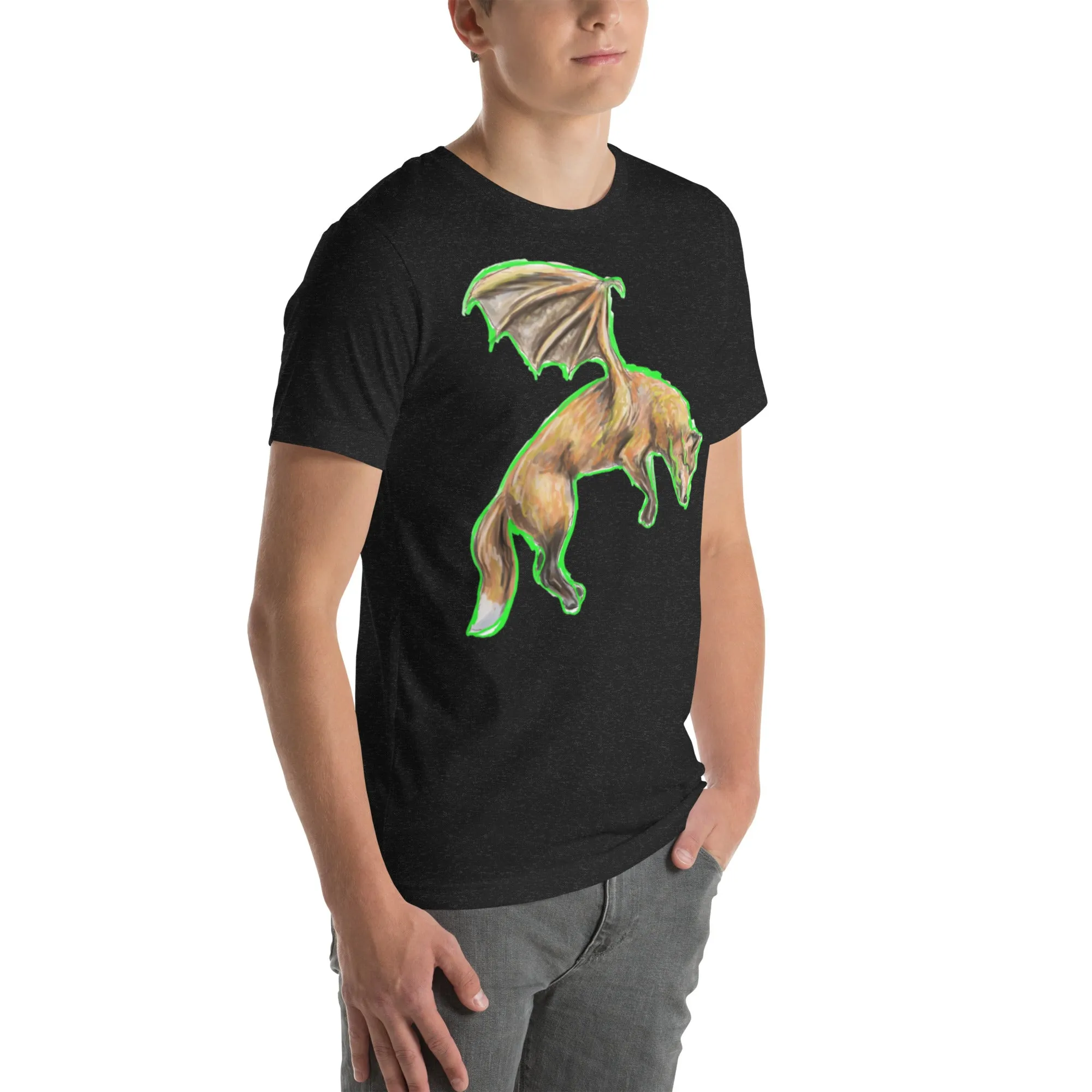 Dragon Fox Unisex t-shirt