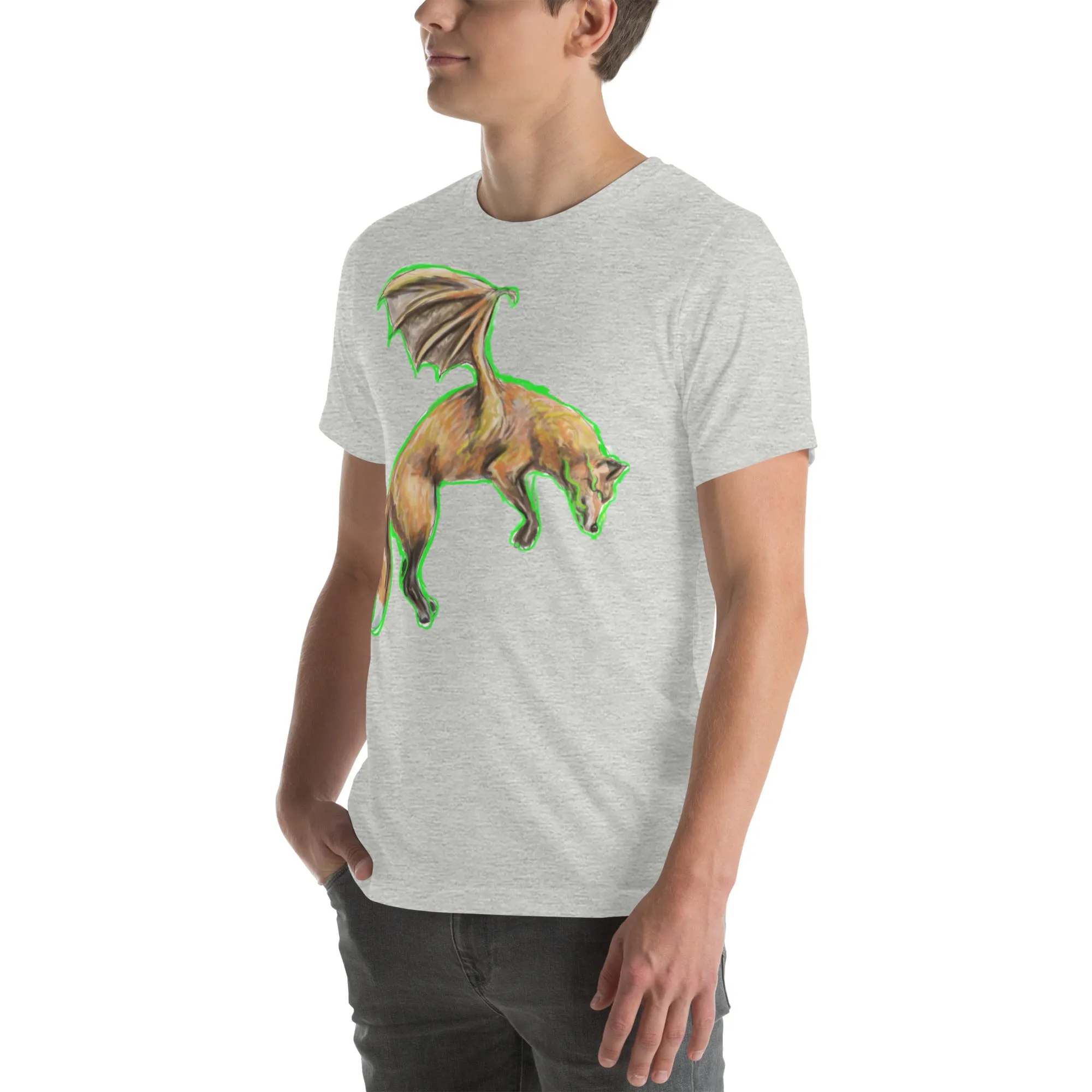 Dragon Fox Unisex t-shirt