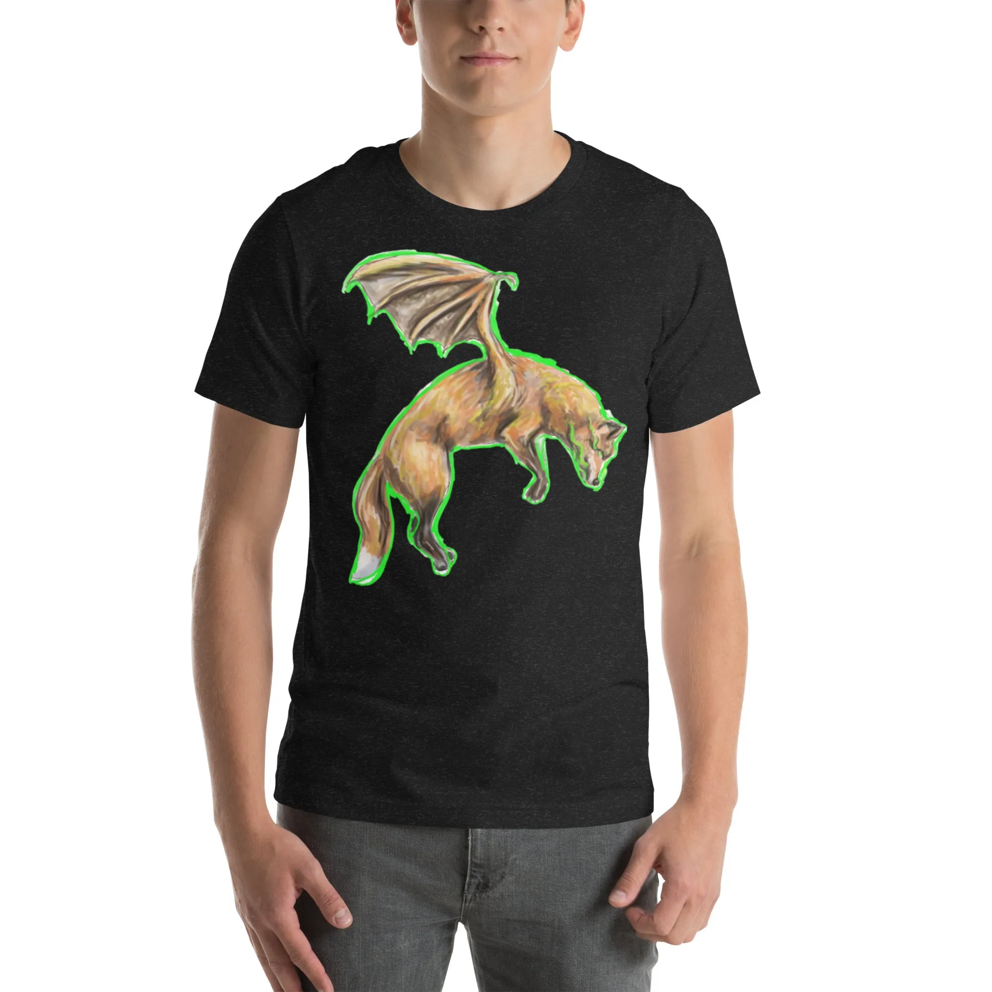 Dragon Fox Unisex t-shirt