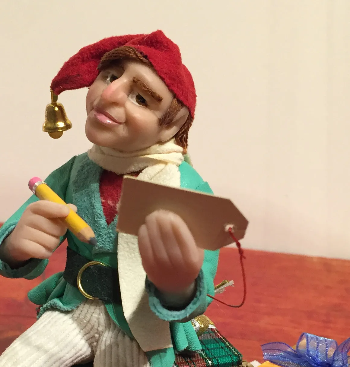 Elf - Santa's Elf is wrapping presents