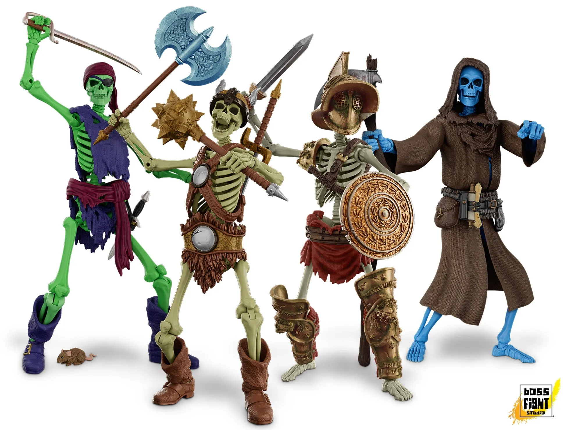 EPIC H.A.C.K.S. Action Figure: Grim Spectre Skeleton - WHOLESALE
