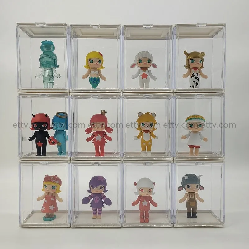 ETTV 2016 POPMART Kennyswork Molly Zodiac Series - Complete Hand-Signed Set with Secret Chase, 1st Edition