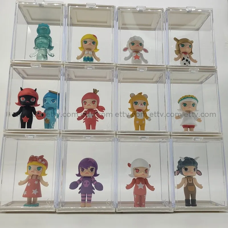 ETTV 2016 POPMART Kennyswork Molly Zodiac Series - Complete Hand-Signed Set with Secret Chase, 1st Edition