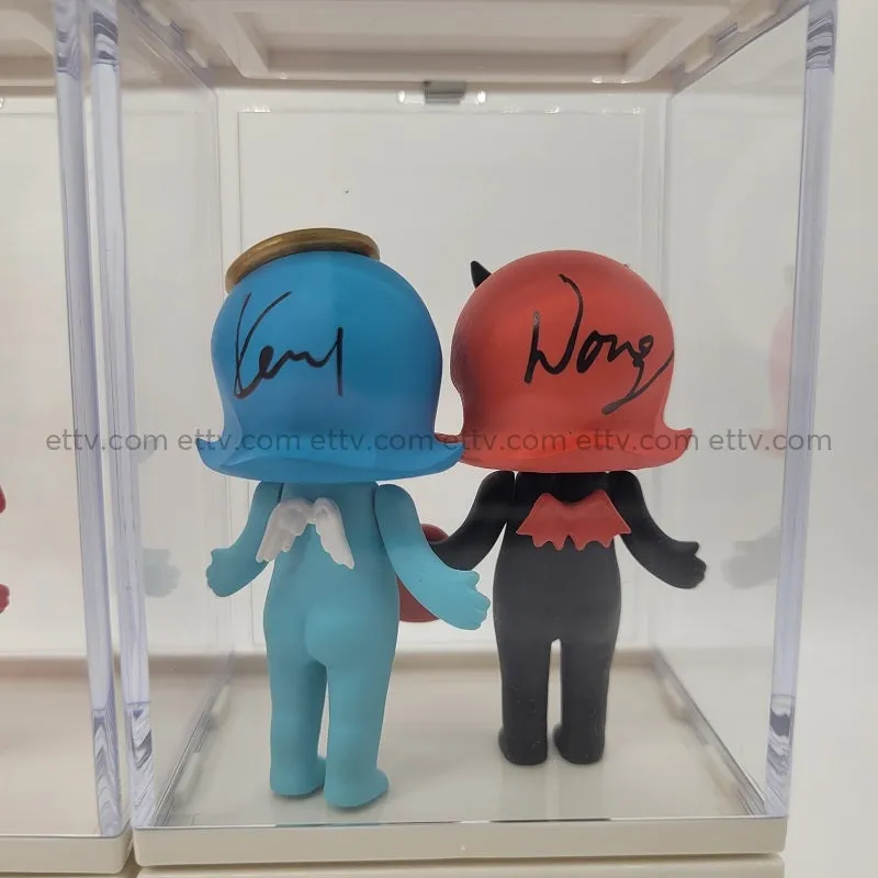 ETTV 2016 POPMART Kennyswork Molly Zodiac Series - Complete Hand-Signed Set with Secret Chase, 1st Edition