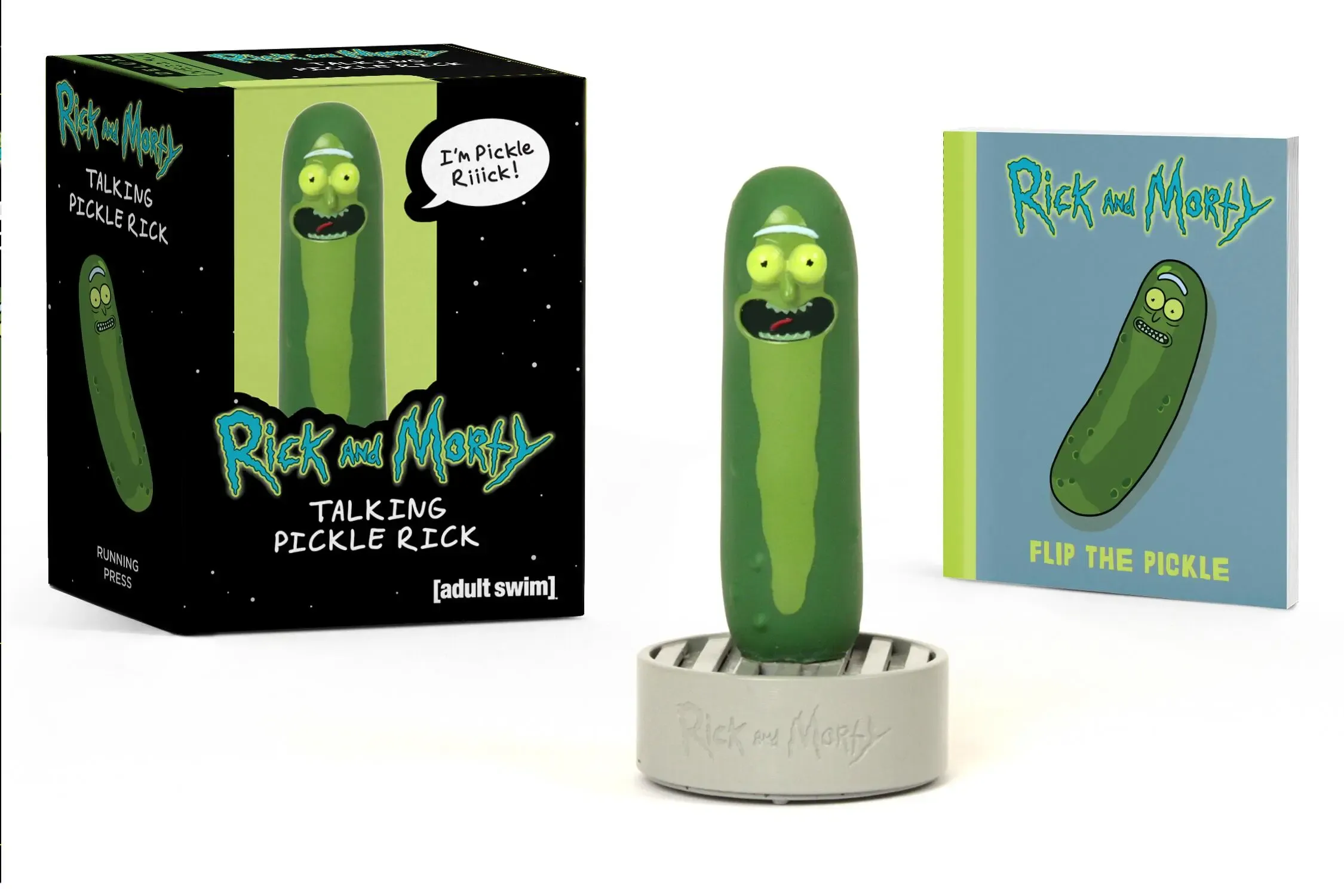 Figure - Rick And Morty Talking Pickle - Rick