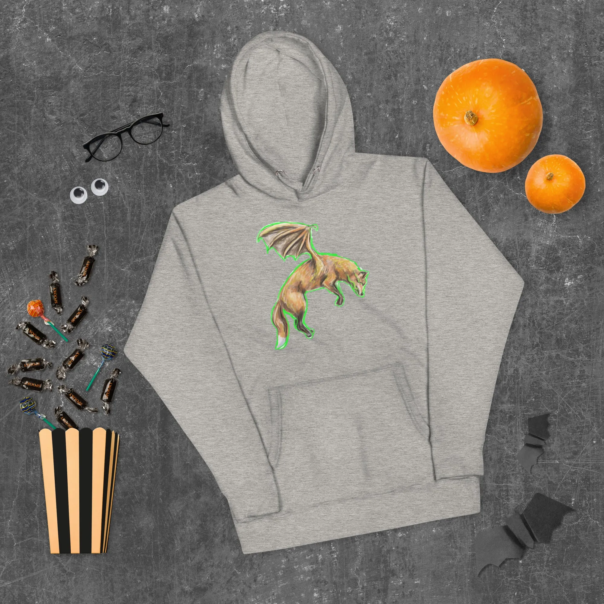 Fox Dragon Unisex Hoodie