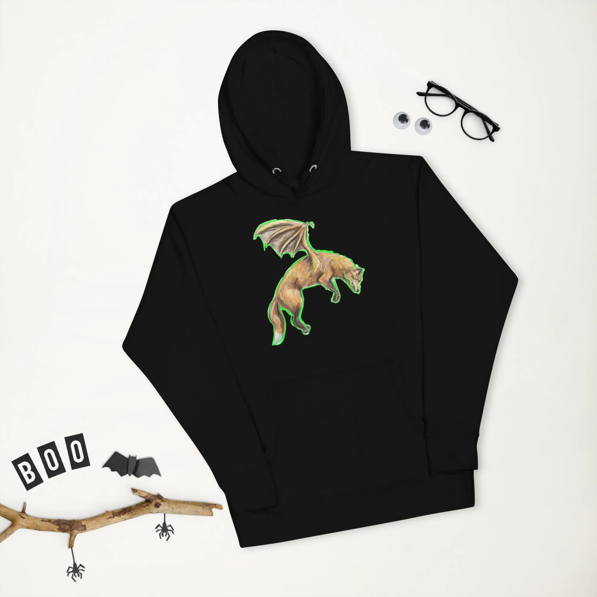 Fox Dragon Unisex Hoodie