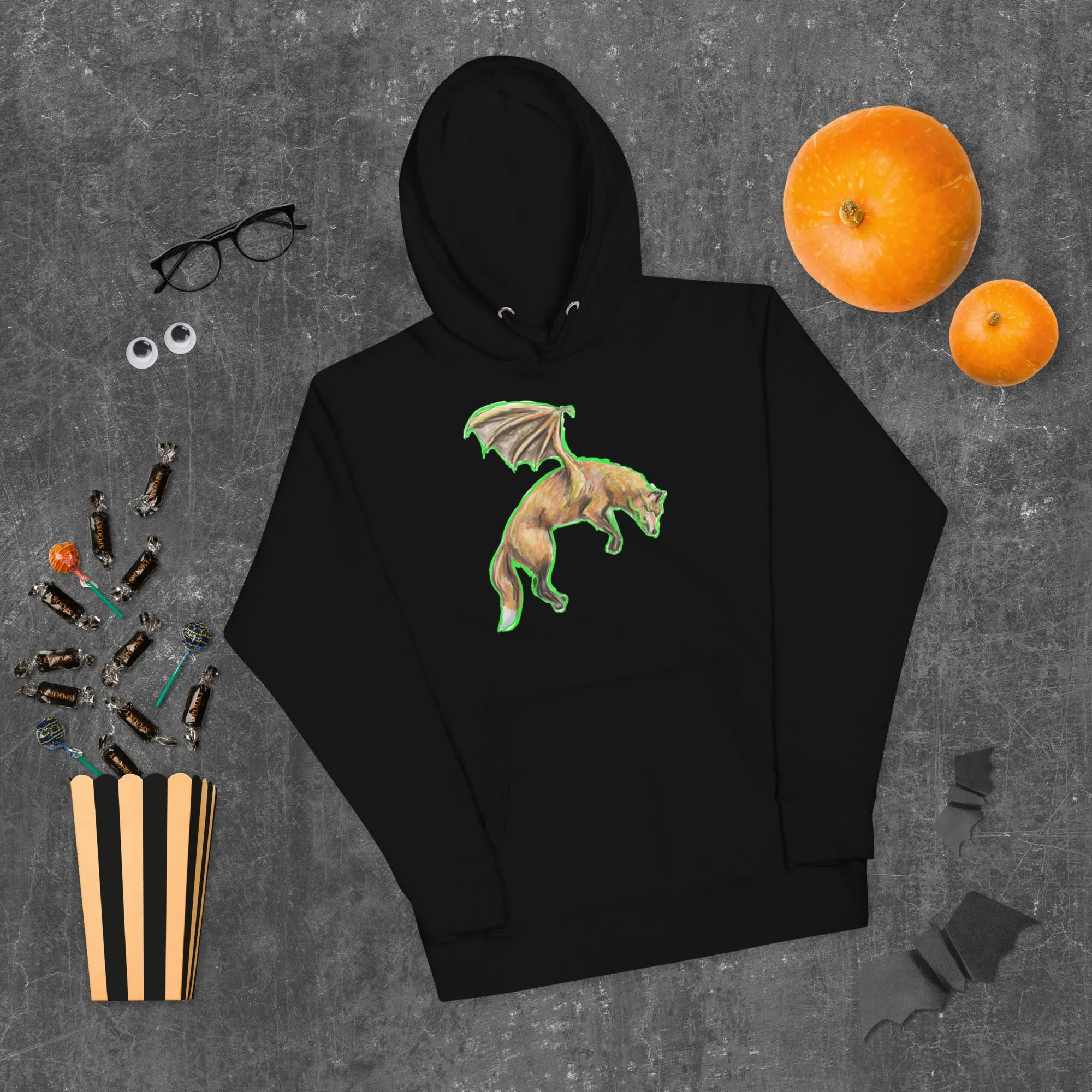 Fox Dragon Unisex Hoodie