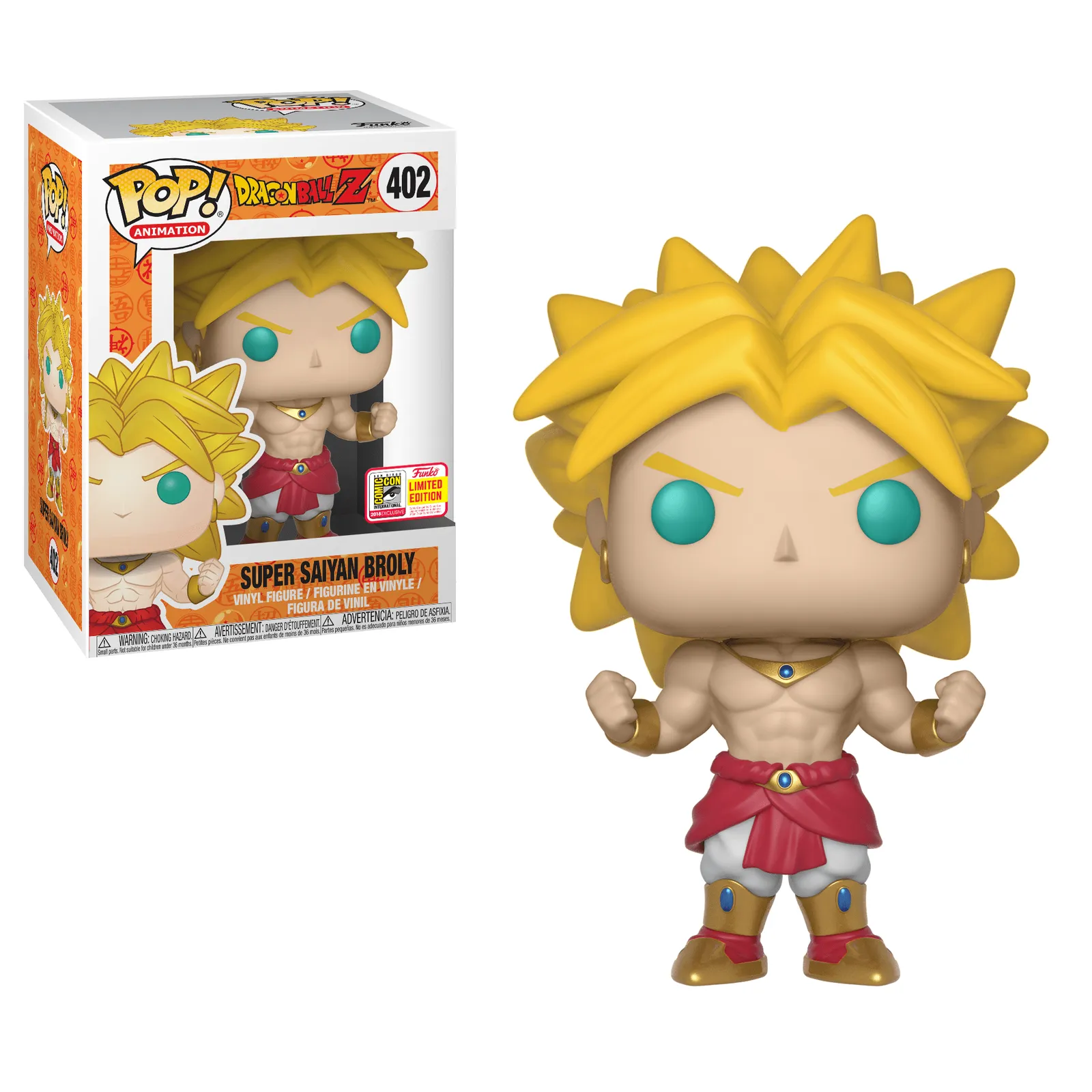 Funko Pop! Animation: Dragon Ball Z - Super Saiyan Broly Exclusive