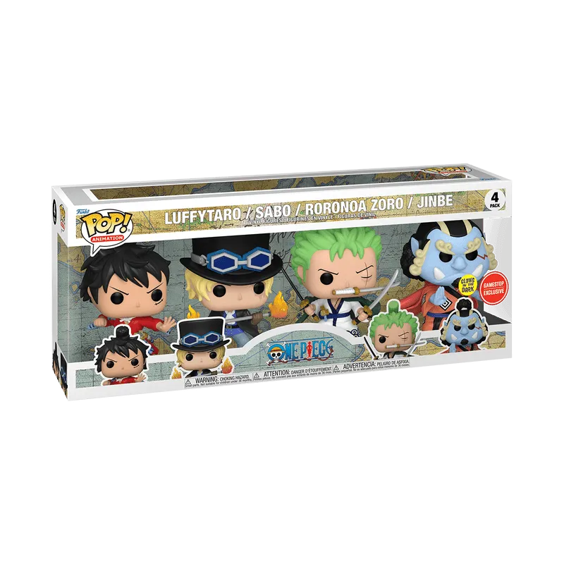 Funko Pop! One Piece: 4-Pack Action Vinyl Figure