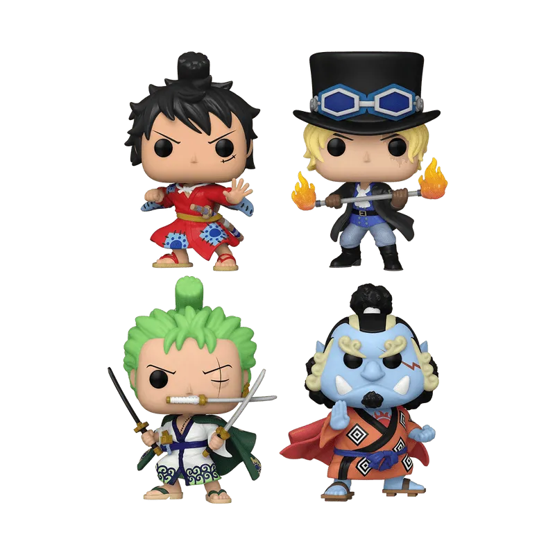 Funko Pop! One Piece: 4-Pack Action Vinyl Figure