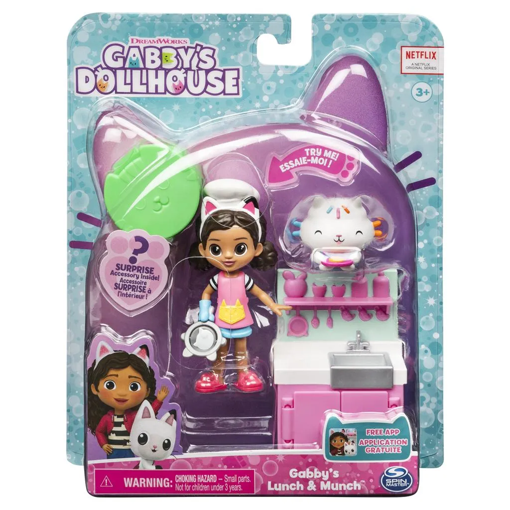 Gabby's Dollhouse Lunch and Munch Set