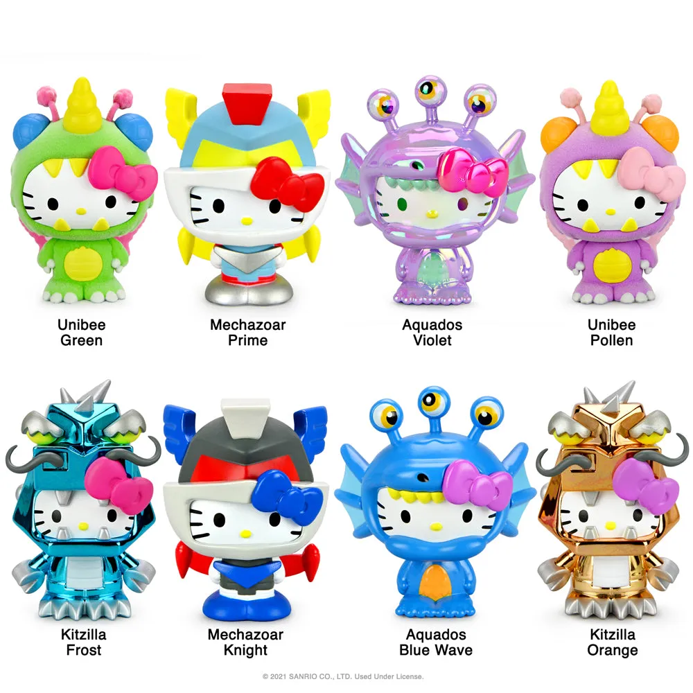 Hello Kitty® Kaiju Monsters 3" Collectible Vinyl Figures by Kidrobot