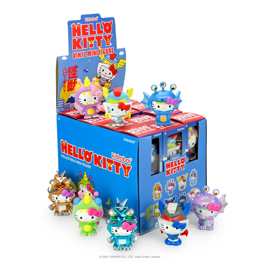 Hello Kitty® Kaiju Monsters 3" Collectible Vinyl Figures by Kidrobot