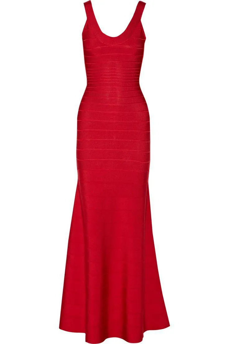 Herve Leger - Ellen Bandage Gown in Red