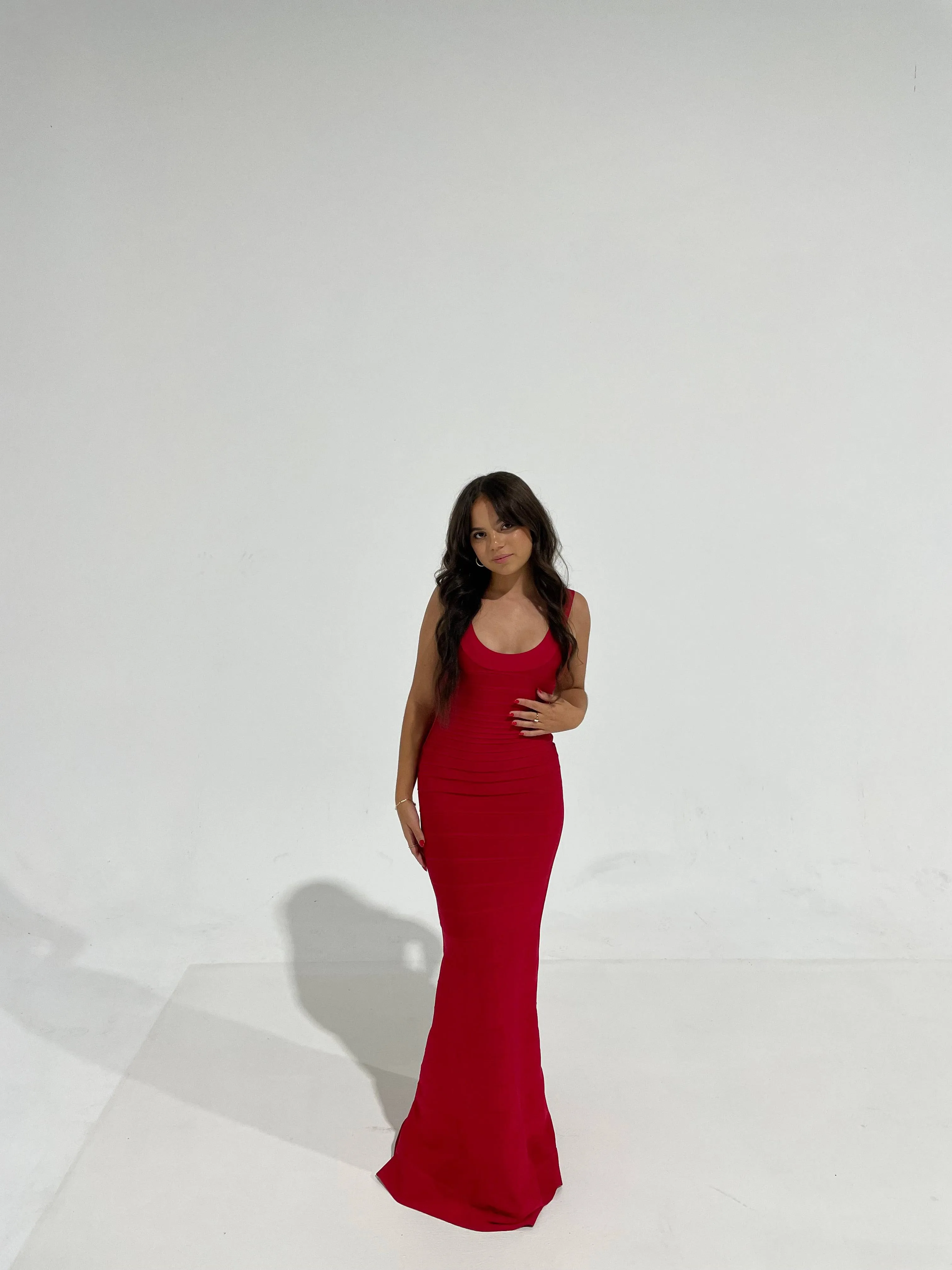 Herve Leger - Ellen Bandage Gown in Red
