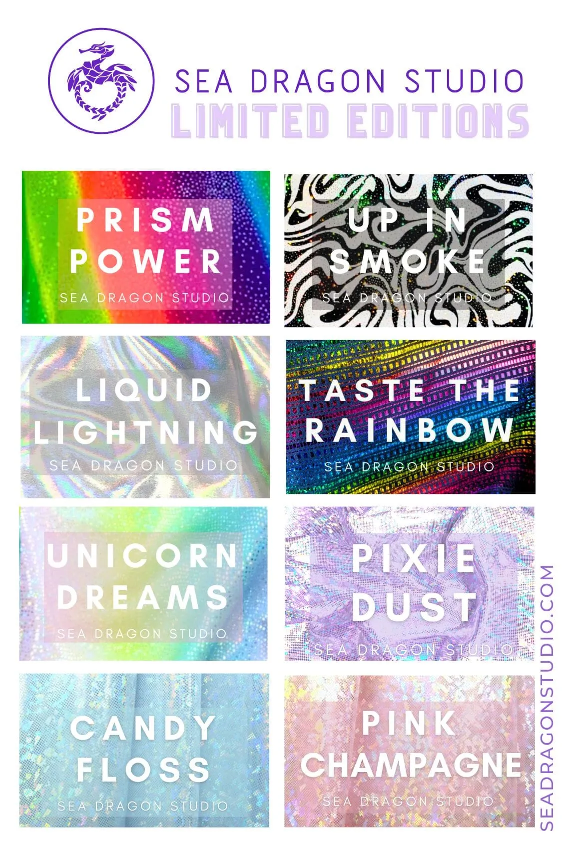 Holographic High-Low Leggings | 13 Colors