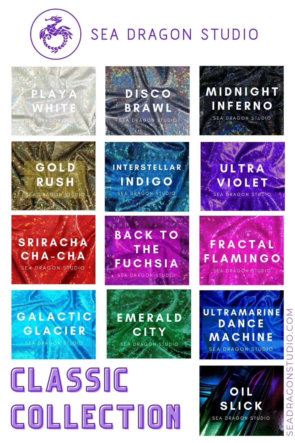 Holographic High-Low Leggings | 13 Colors