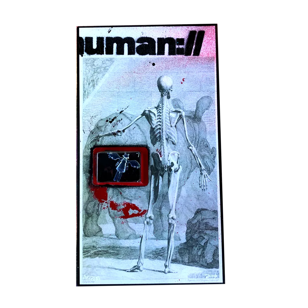 human://Starhead New World AEQEA Edition of 15 Custom Carded Mini Art Toy Figures